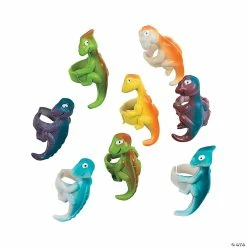 Best deal 🛒 Vinyl Dinosaur Rings - 12 Pc. 🧨