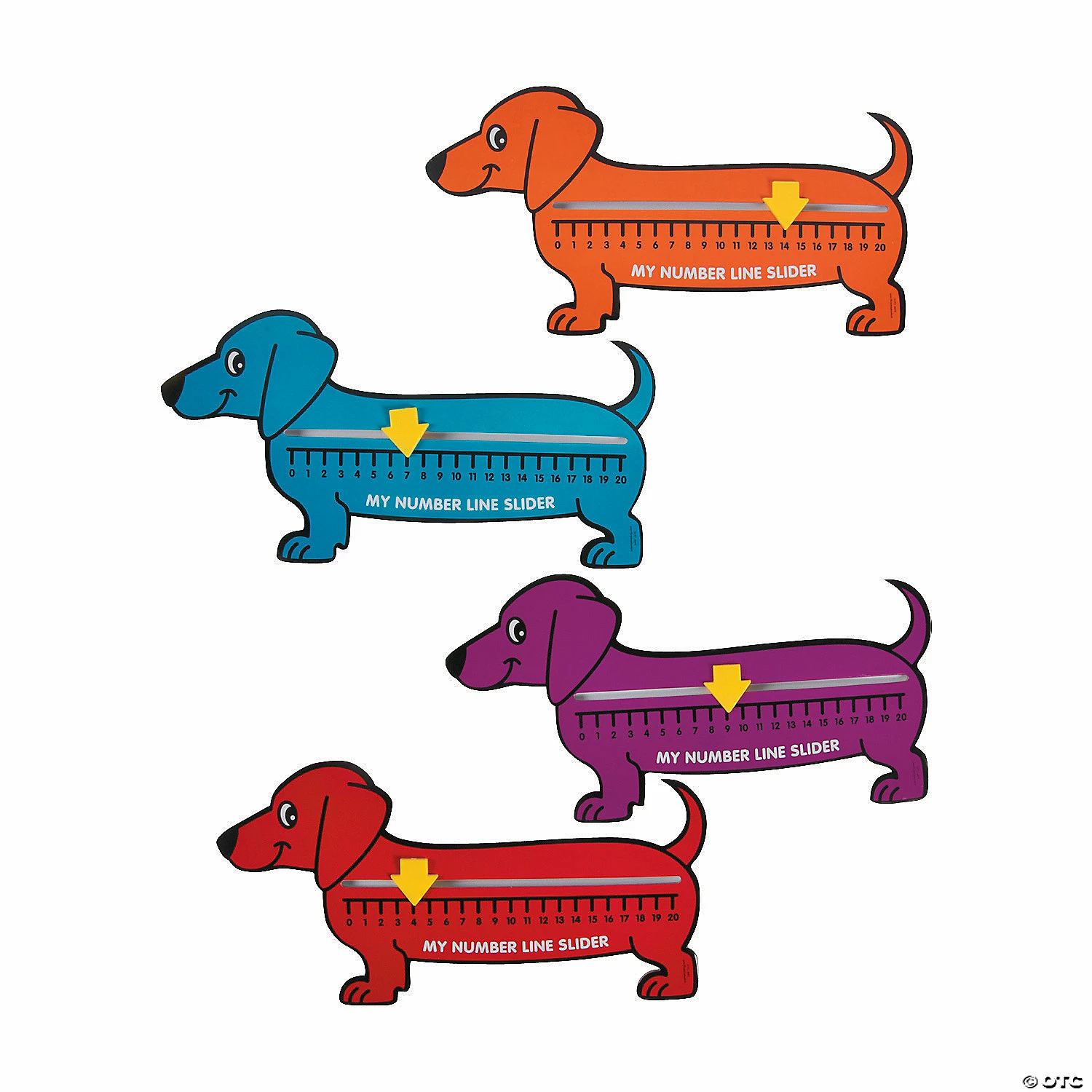 Hot Sale π₯° Wiener πΆ Dog Number Line Sliders - 12 Pc. π 1 Hot Sale π₯° Wiener πΆ Dog Number Line Sliders - 12 Pc. π